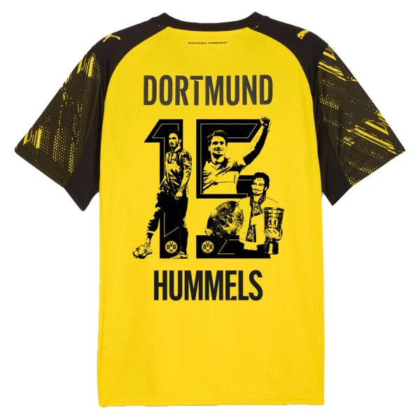 Borussia Dortmund Hummels 15 Fodboldtrøje Herre Hjemmebane 25/26 Speciel Borussia Dortmund Hummels 15 Fodboldtrøje Herre Hjemmebane 25/26 Speciel