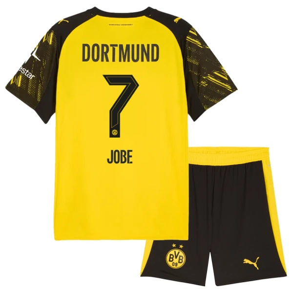 Borussia Dortmund Jobe 7 Fodboldtrøje Børn Hjemmebane 25/26 Borussia Dortmund Jobe 7 Fodboldtrøje Børn Hjemmebane 25/26