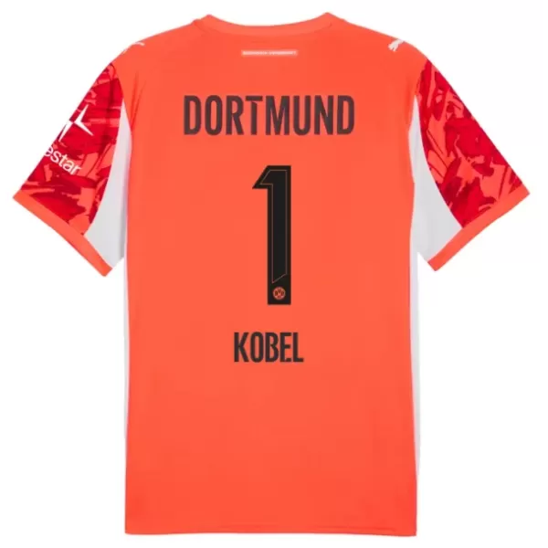 Borussia Dortmund Kobel 1 Målmandstrøje Herre 25/26 Rød Borussia Dortmund Kobel 1 Målmandstrøje Herre 25/26 Rød