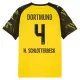 Borussia Dortmund N. Schlotterbeck 4 Fodboldtrøje Herre Hjemmebane 25/26