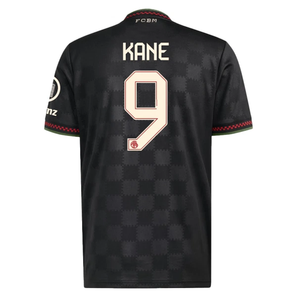 FC Bayern München Kane 9 Fodboldtrøje Herre Tredje 25/26 FC Bayern München Kane 9 Fodboldtrøje Herre Tredje 25/26