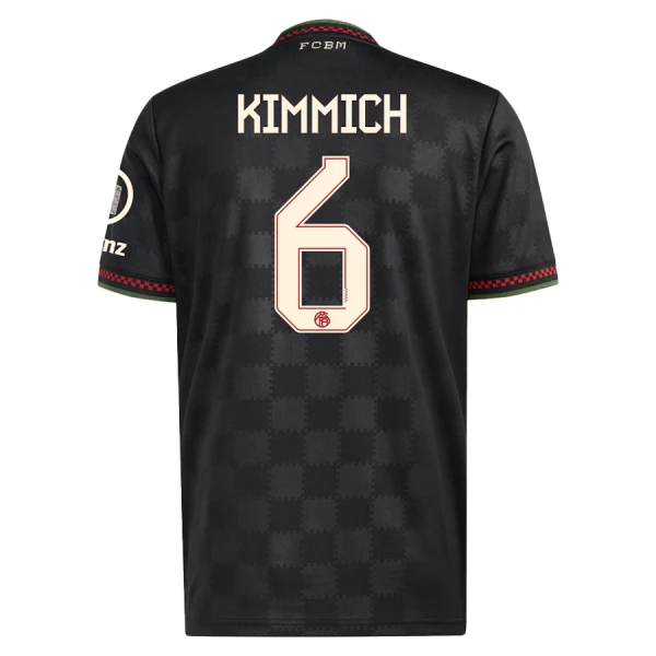 FC Bayern München Kimmich 6 Fodboldtrøje Herre Tredje 25/26 FC Bayern München Kimmich 6 Fodboldtrøje Herre Tredje 25/26