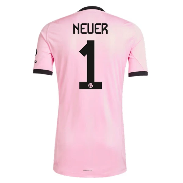 FC Bayern München Neuer 1 Målmandstrøje Herre 25/26 Pink FC Bayern München Neuer 1 Målmandstrøje Herre 25/26 Pink