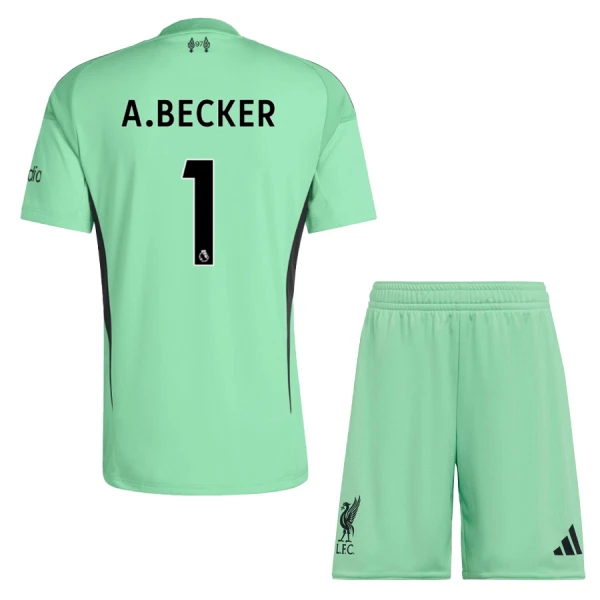 Liverpool A. Becker 1 Målmandstrøje Børn 25/26 Grøn Liverpool A. Becker 1 Målmandstrøje Børn 25/26 Grøn