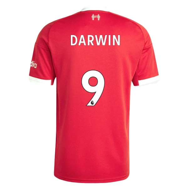 Liverpool Darwin 9 Fodboldtrøje Herre Hjemmebane 25/26 Liverpool Darwin 9 Fodboldtrøje Herre Hjemmebane 25/26