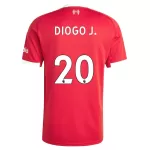 Liverpool Diogo J 20 Fodboldtrøje Herre Hjemmebane 25/26