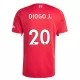 Liverpool Diogo J 20 Fodboldtrøje Herre Hjemmebane 25/26 Liverpool Diogo J 20 Fodboldtrøje Herre Hjemmebane 25/26