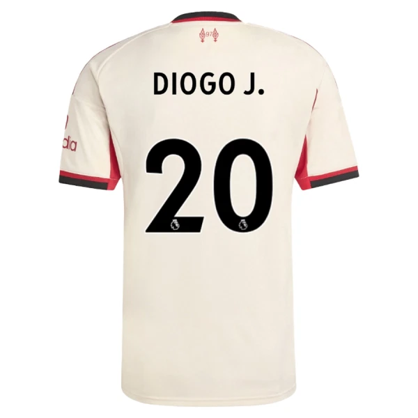 Liverpool Diogo J 20 Fodboldtrøje Herre Udebane 25/26 Liverpool Diogo J 20 Fodboldtrøje Herre Udebane 25/26