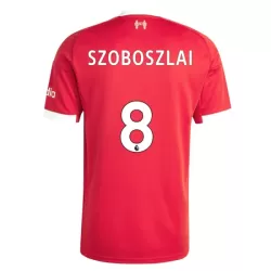 Liverpool Dominik Szoboszlai 8 Fodboldtrøje Herre Hjemmebane 25/26