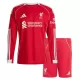 Liverpool Fodboldtrøje Børn Hjemmebane 25/26 Langærmet Liverpool Fodboldtrøje Børn Hjemmebane 25/26 Langærmet