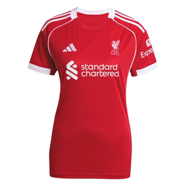 Liverpool Fodboldtrøje Dame Hjemmebane 25/26 Liverpool Fodboldtrøje Dame Hjemmebane 25/26