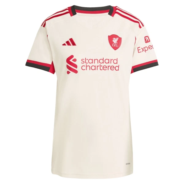 Liverpool Fodboldtrøje Dame Udebane 25/26 Liverpool Fodboldtrøje Dame Udebane 25/26