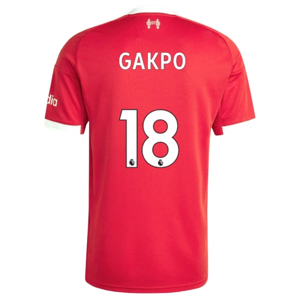 Liverpool Gakpo 18 Fodboldtrøje Herre Hjemmebane 25/26 Liverpool Gakpo 18 Fodboldtrøje Herre Hjemmebane 25/26