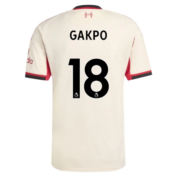 Liverpool Gakpo 18 Fodboldtrøje Herre Udebane 25/26 Liverpool Gakpo 18 Fodboldtrøje Herre Udebane 25/26