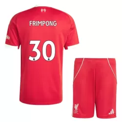 Liverpool Jeremie Frimpong 30 Fodboldtrøje Børn Hjemmebane 25/26