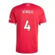 Liverpool Virgil 4 Fodboldtrøje Herre Hjemmebane 25/26 Liverpool Virgil 4 Fodboldtrøje Herre Hjemmebane 25/26