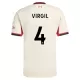 Liverpool Virgil 4 Fodboldtrøje Herre Udebane 25/26 Liverpool Virgil 4 Fodboldtrøje Herre Udebane 25/26