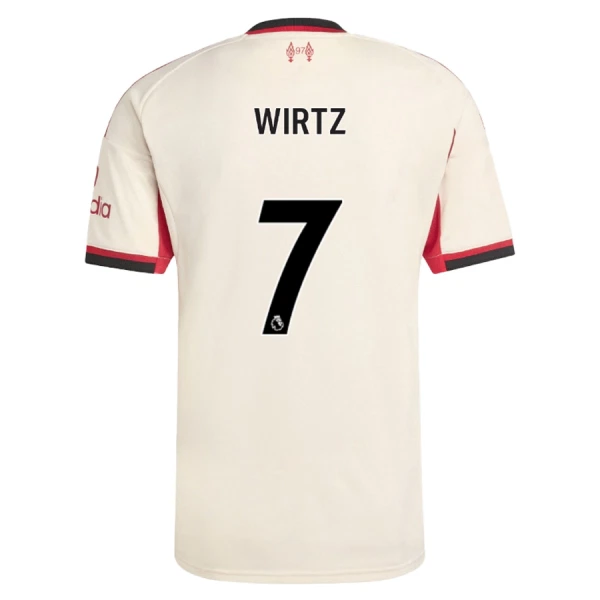Liverpool Wirtz 7 Fodboldtrøje Herre Udebane 25/26