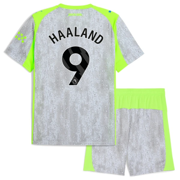 Manchester City Haaland 9 Fodboldtrøje Børn Tredje 25/26 Manchester City Haaland 9 Fodboldtrøje Børn Tredje 25/26