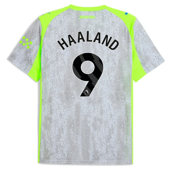 Manchester City Haaland 9 Fodboldtrøje Herre Tredje 25/26 Manchester City Haaland 9 Fodboldtrøje Herre Tredje 25/26