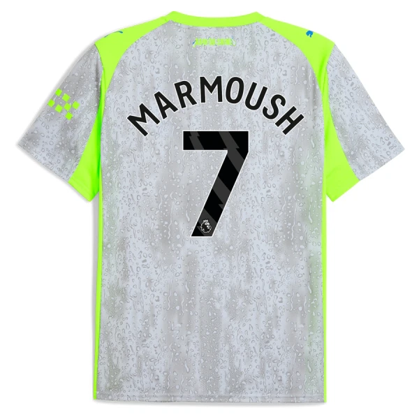 Manchester City Marmoush 7 Fodboldtrøje Herre Tredje 25/26 Manchester City Marmoush 7 Fodboldtrøje Herre Tredje 25/26