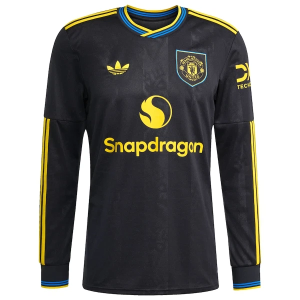 Manchester United Fodboldtrøje Herre Tredje 25/26 Langærmet Manchester United Fodboldtrøje Herre Tredje 25/26 Langærmet