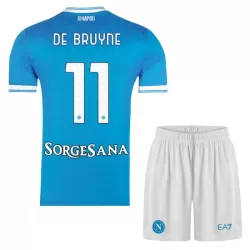 Napoli De Bruyne 11 Fodboldtrøje Børn Hjemmebane 25/26