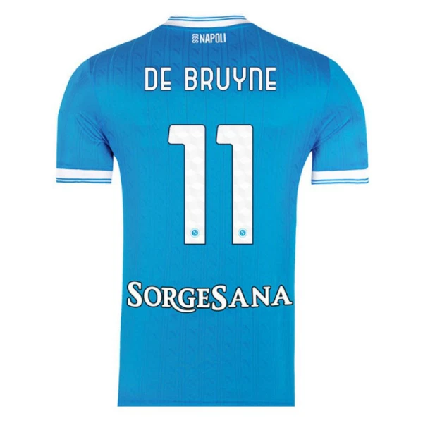 Napoli De Bruyne 11 Fodboldtrøje Børn Hjemmebane 25/26