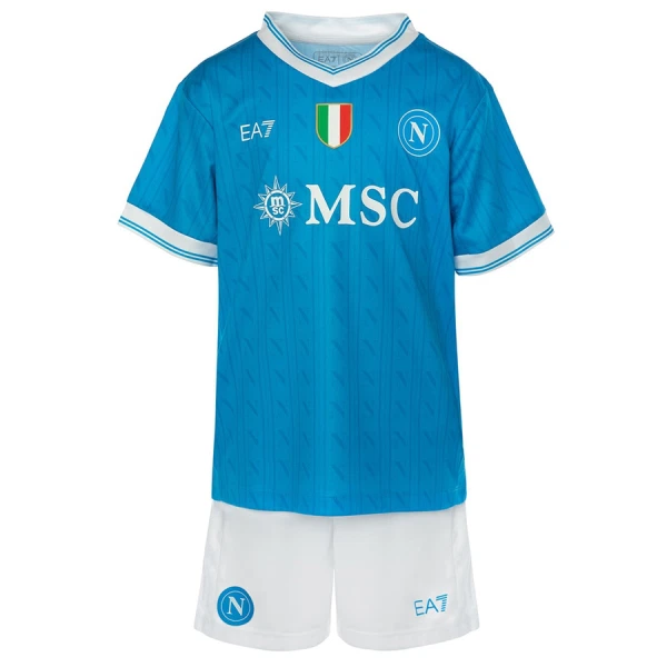 Napoli Fodboldtrøje Børn Hjemmebane 25/26 Napoli Fodboldtrøje Børn Hjemmebane 25/26