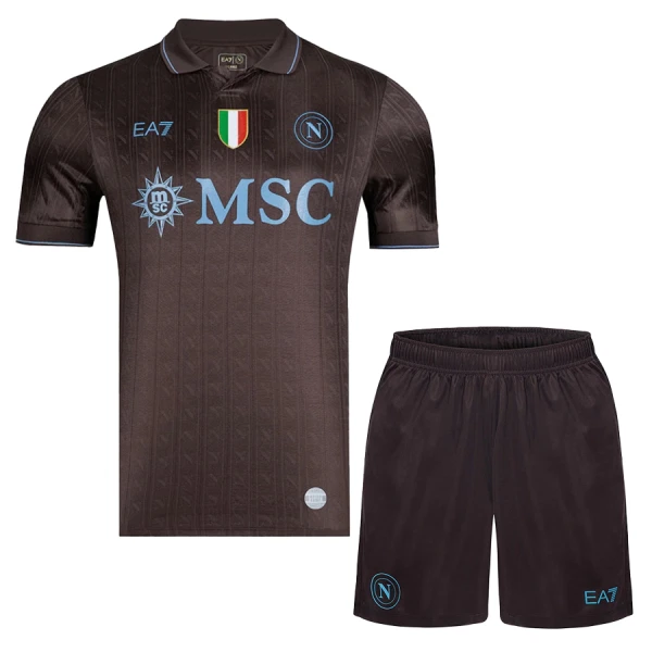 Napoli Fodboldtrøje Børn Tredje 25/26 Napoli Fodboldtrøje Børn Tredje 25/26