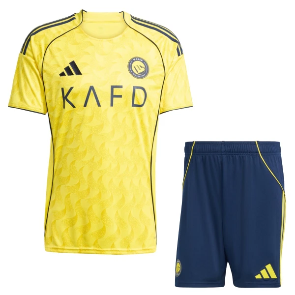 Al-Nassr FC Fodboldtrøje Børn Hjemmebane 25/26 Al-Nassr FC Fodboldtrøje Børn Hjemmebane 25/26