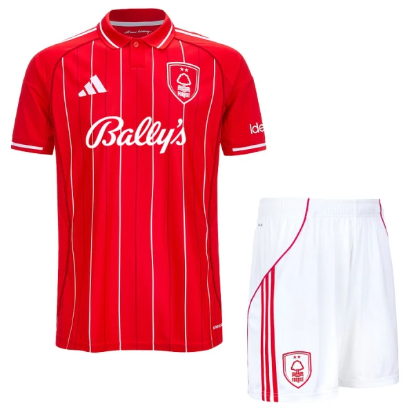 Nottingham Forest Fodboldtrøje Børn Hjemmebane 25/26 Nottingham Forest Fodboldtrøje Børn Hjemmebane 25/26
