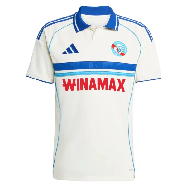 RC Strasbourg Fodboldtrøje Herre Udebane 25/26 RC Strasbourg Fodboldtrøje Herre Udebane 25/26