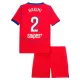 Paris Saint-Germain Hakimi 2 Fodboldtrøje Børn Tredje 25/26 Paris Saint-Germain Hakimi 2 Fodboldtrøje Børn Tredje 25/26