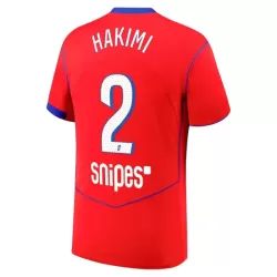 Paris Saint-Germain Hakimi 2 Fodboldtrøje Herre Tredje 25/26