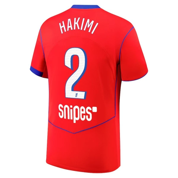 Paris Saint-Germain Hakimi 2 Fodboldtrøje Herre Tredje 25/26 Paris Saint-Germain Hakimi 2 Fodboldtrøje Herre Tredje 25/26