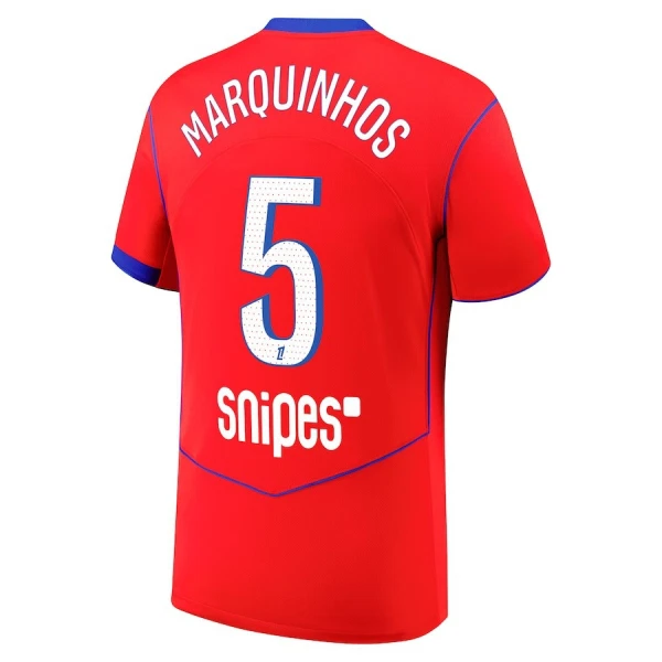 Paris Saint-Germain Marquinhos 5 Fodboldtrøje Herre Tredje 25/26 Paris Saint-Germain Marquinhos 5 Fodboldtrøje Herre Tredje 25/26
