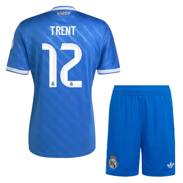 Real Madrid Trent Alexander-Arnold 12 Fodboldtrøje Børn Tredje 25/26 Real Madrid Trent Alexander-Arnold 12 Fodboldtrøje Børn Tredje 25/26