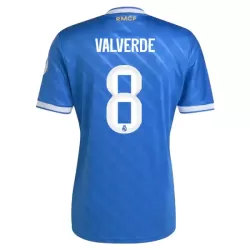 Real Madrid Valverde 8 Fodboldtrøje Herre Tredje 25/26