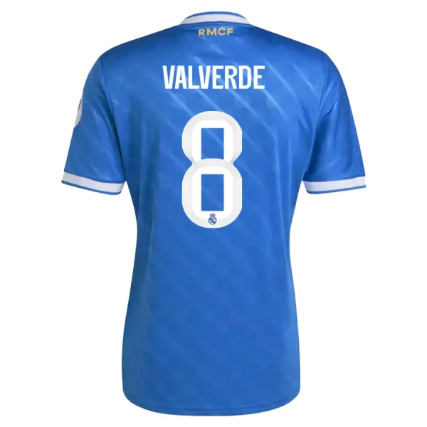 Real Madrid Valverde 8 Fodboldtrøje Herre Tredje 25/26 Real Madrid Valverde 8 Fodboldtrøje Herre Tredje 25/26