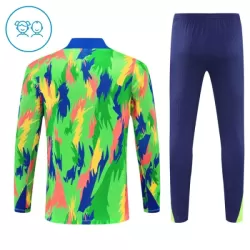 Brasilien Trænings sweatshirt sæt Børn 25/26 Grøn
