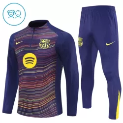 FC Barcelona Trænings sweatshirt sæt Børn 25/26 Navy FC Barcelona Trænings sweatshirt sæt Børn 25/26 Navy