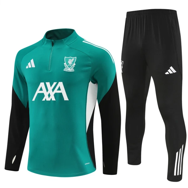 Liverpool Trænings sweatshirt sæt Herre 25/26 Grøn