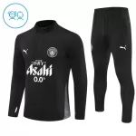 Manchester City Trænings sweatshirt sæt Børn 25/26 Sort