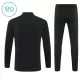 Manchester City Trænings sweatshirt sæt Børn 25/26 Sort