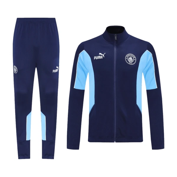 Manchester City Træningsjakkedragter Herre 25/26 Navy Manchester City Træningsjakkedragter Herre 25/26 Navy