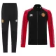 Manchester United Træningsjakkedragter Herre 25/26 Sort