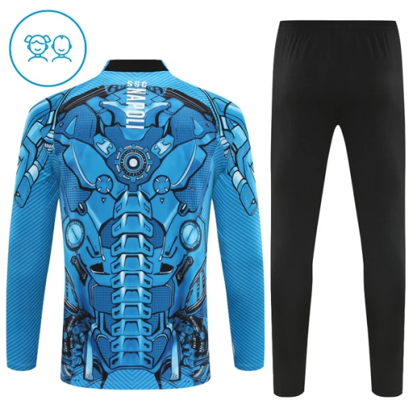 Napoli Trænings sweatshirt sæt Børn 25/26 Blå
