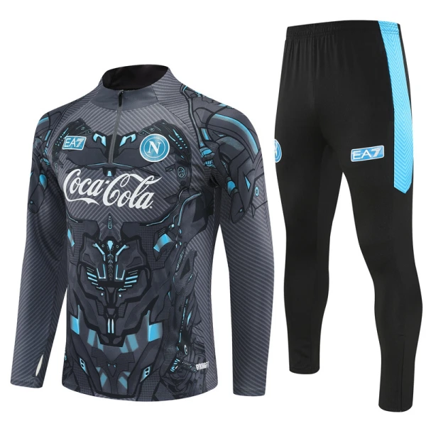 Napoli Trænings sweatshirt sæt Herre 25/26 Sort
