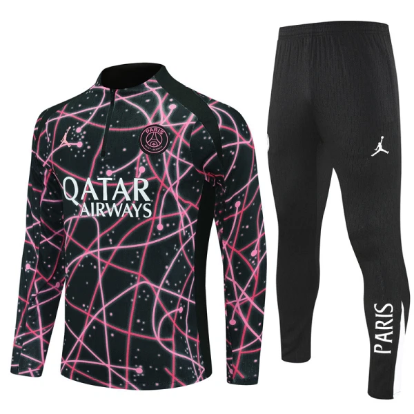 Paris Saint-Germain Trænings sweatshirt sæt Herre 25/26 Sort